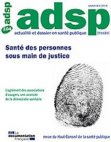 Santé des personnes sous main de justice vignette